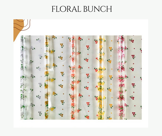 Floral Bunch Cellophane Wrap